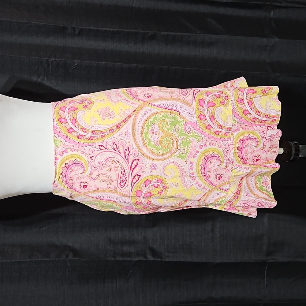 Pink Paisley skirt